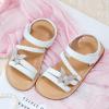 image:imageGINFIVE Toddler Girls Sandals Girls Toddler Sandals Little Girls Kids ShoesGg58white