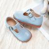 image:imageGINFIVE Toddler Little Girls Mary Janes Flats Girls Dress Shoes Kids ShoesGf07  Light Blue