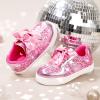 image:imageGINFIVE Toddler Girls Sneakers Little Girls Slip On Shoes Glitter Sneakers ToddlerGm10pink