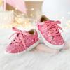 image:imageGINFIVE Toddler Girls Sneakers Little Girls Slip On Shoes Glitter Sneakers ToddlerGs06hot Pink