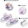 image:imageGINFIVE Toddler Girls Sneakers Little Girls Slip On Shoes Glitter Sneakers ToddlerGm15purple