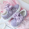 image:imageGINFIVE Toddler Girls Sneakers Little Girls Slip On Shoes Glitter Sneakers ToddlerGm15purple
