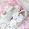 image:imageGINFIVE Toddler Girls Sneakers Little Girls Slip On Shoes Glitter Sneakers ToddlerGm15white