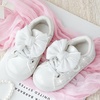 image:imageGINFIVE Toddler Girls Sneakers Little Girls Slip On Shoes Glitter Sneakers ToddlerGm15white