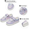 image:imageGINFIVE Toddler Girls Sneakers Little Girls Slip On Shoes School Sneakers ToddlerGm12purple