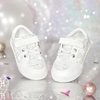 image:imageGINFIVE Toddler Girls Sneakers Little Girls Slip On Shoes School Sneakers ToddlerGm12white